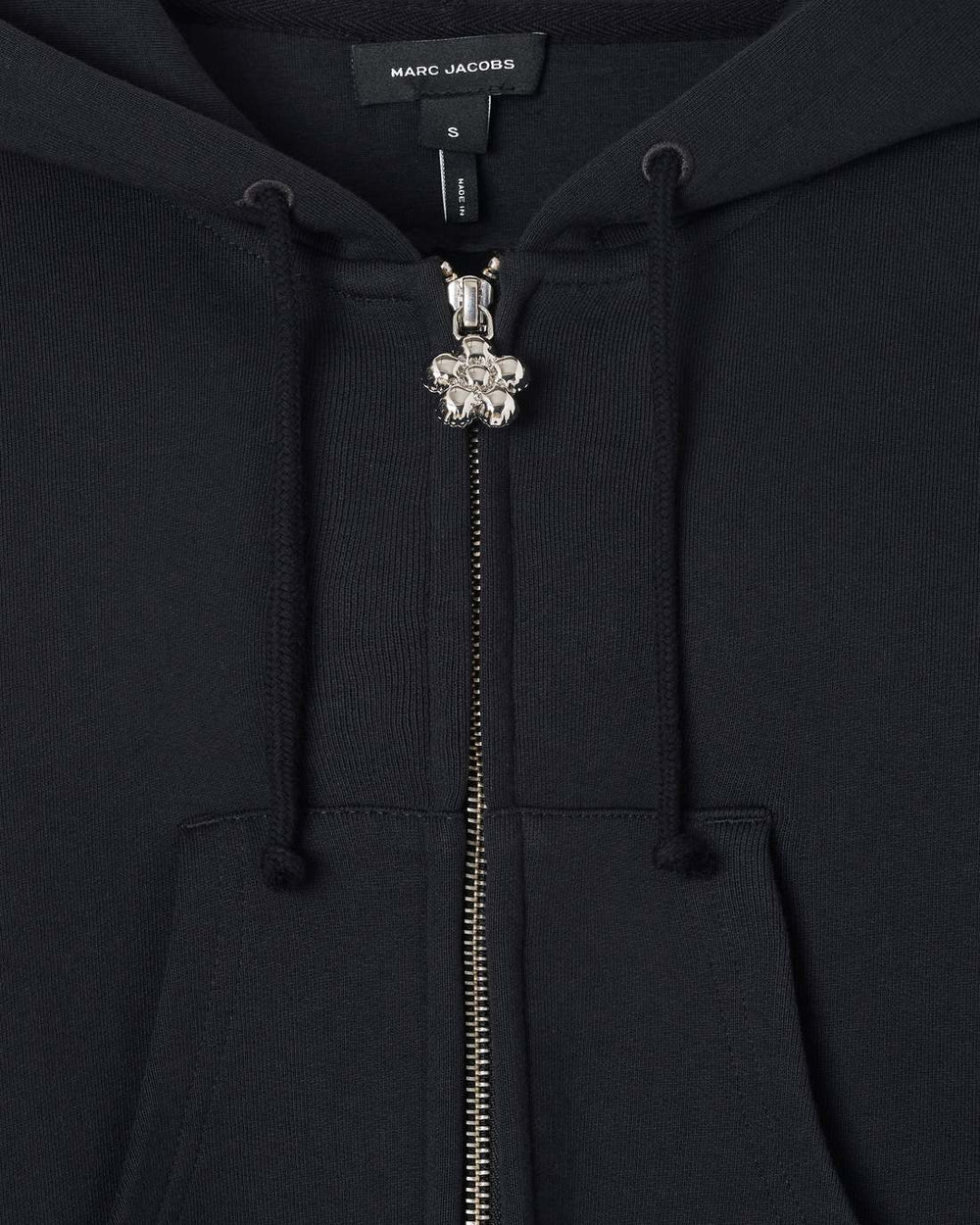 Marc Jacobs Online - Charm Cropped Hoodie Black