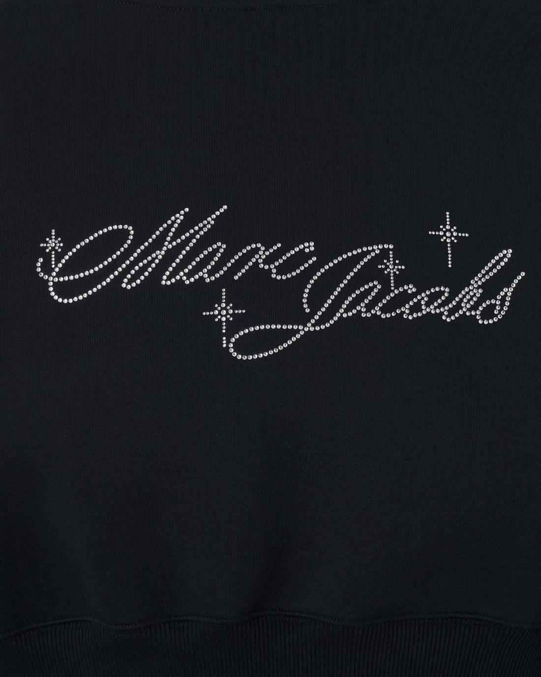Marc Jacobs Online - Charm Cropped Hoodie Black