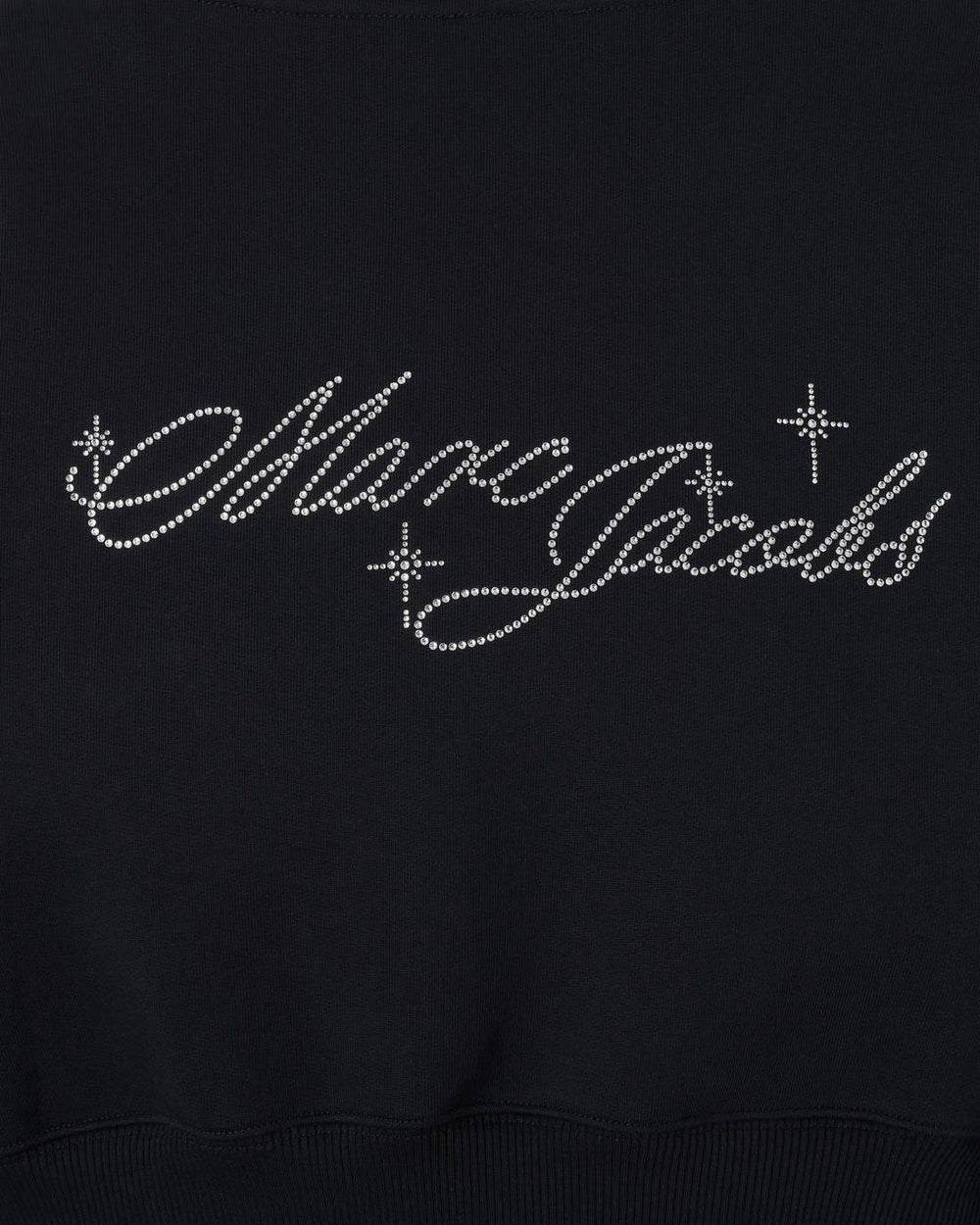 Marc Jacobs Online - Charm Cropped Hoodie Black