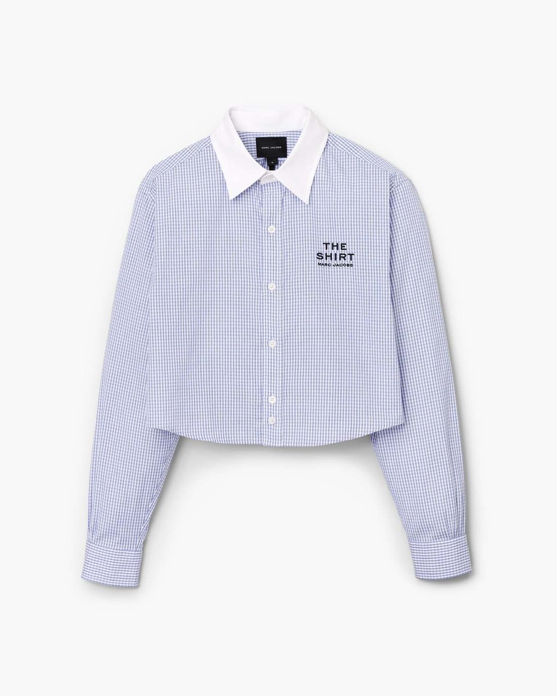 Marc Jacobs Sale - The Cropped Femme Shirt Blue Multi