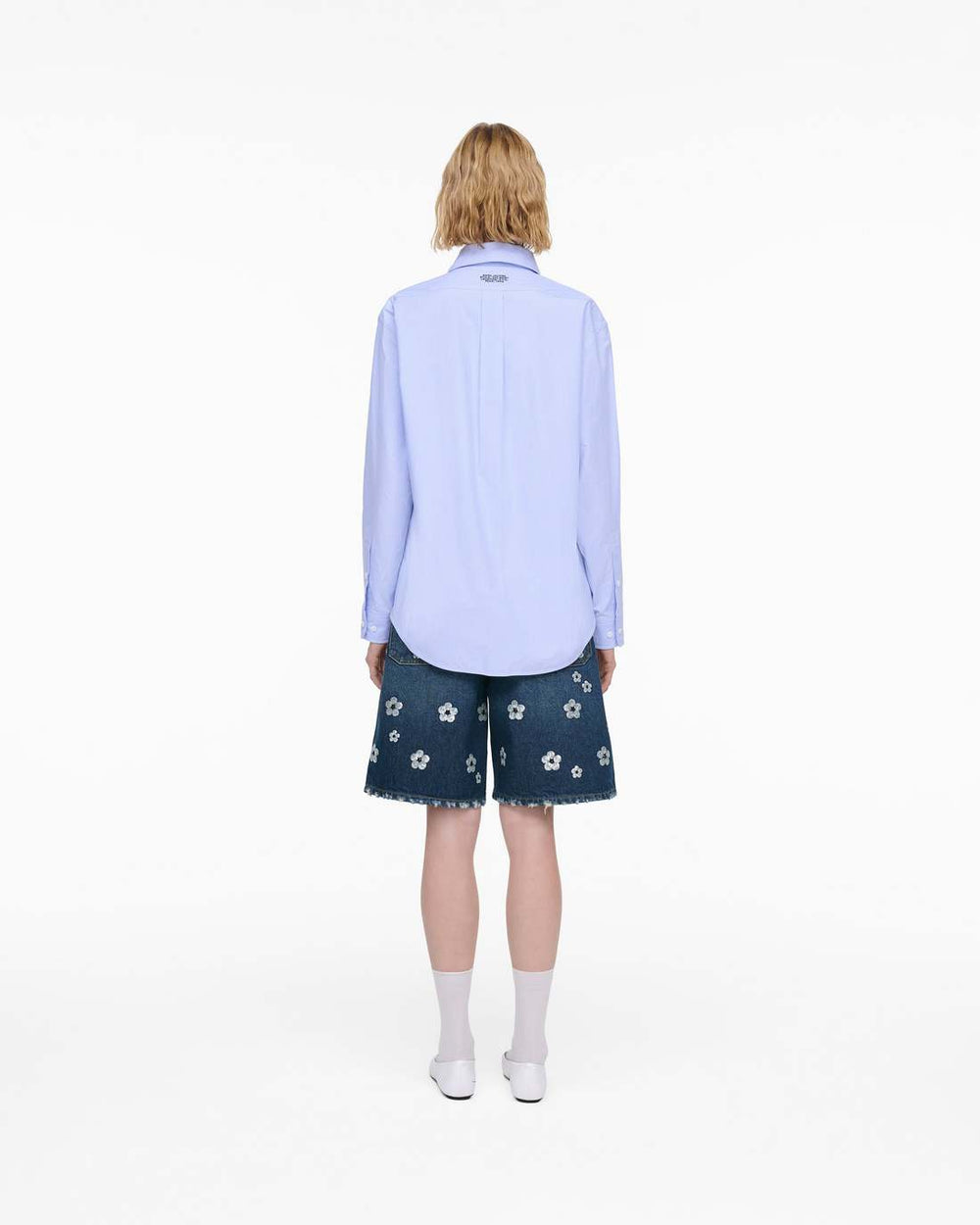 Marc Jacobs Outlet - THE STRIPED SHIRT Sky Blue