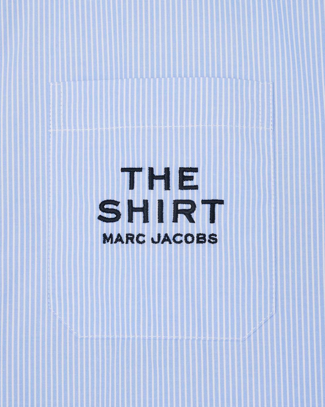 Marc Jacobs Outlet - THE STRIPED SHIRT Sky Blue