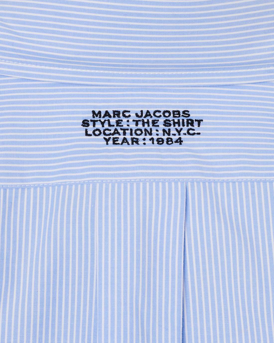 Marc Jacobs Outlet - THE STRIPED SHIRT Sky Blue