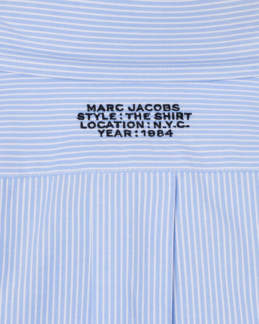 Marc Jacobs Outlet - THE STRIPED SHIRT Sky Blue