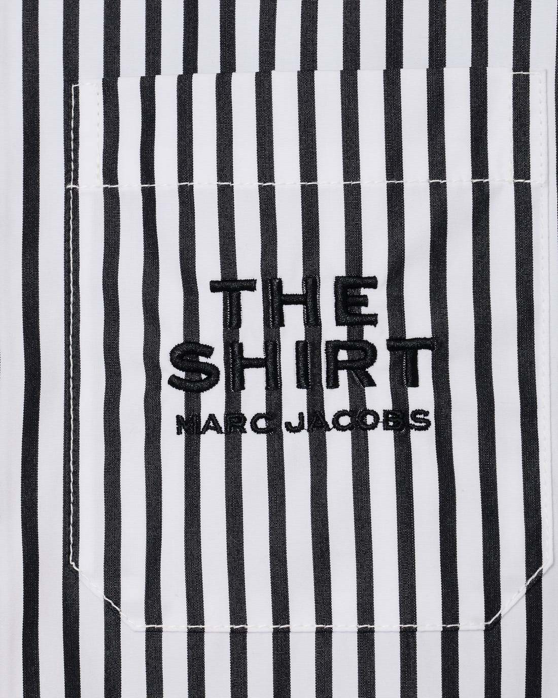Marc Jacobs US - The Striped Shirt Black/White