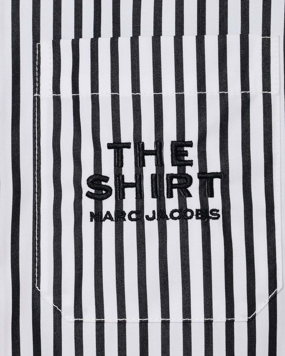 Marc Jacobs US - The Striped Shirt Black/White