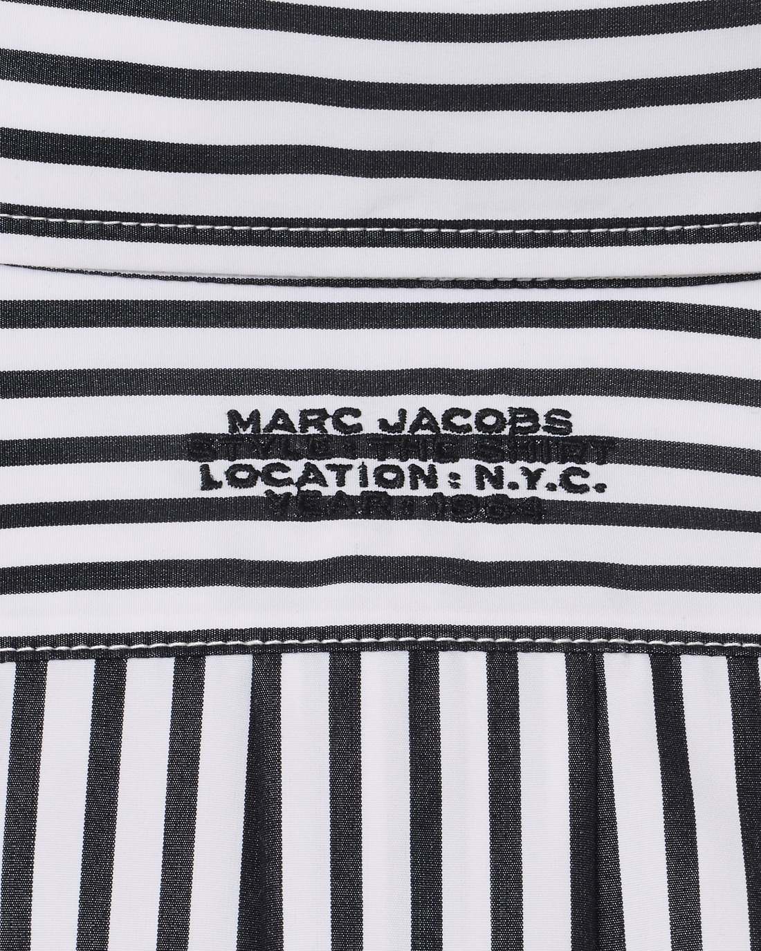 Marc Jacobs US - The Striped Shirt Black/White