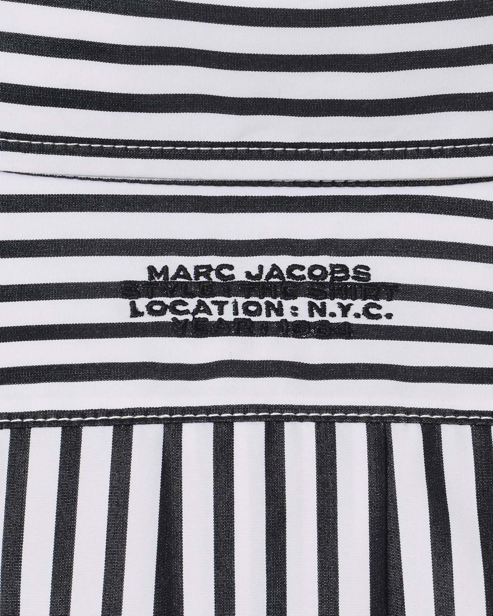 Marc Jacobs US - The Striped Shirt Black/White