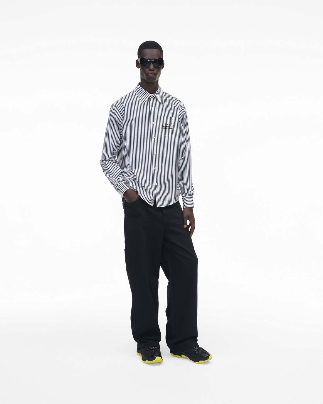 Marc Jacobs US - The Striped Shirt Black/White