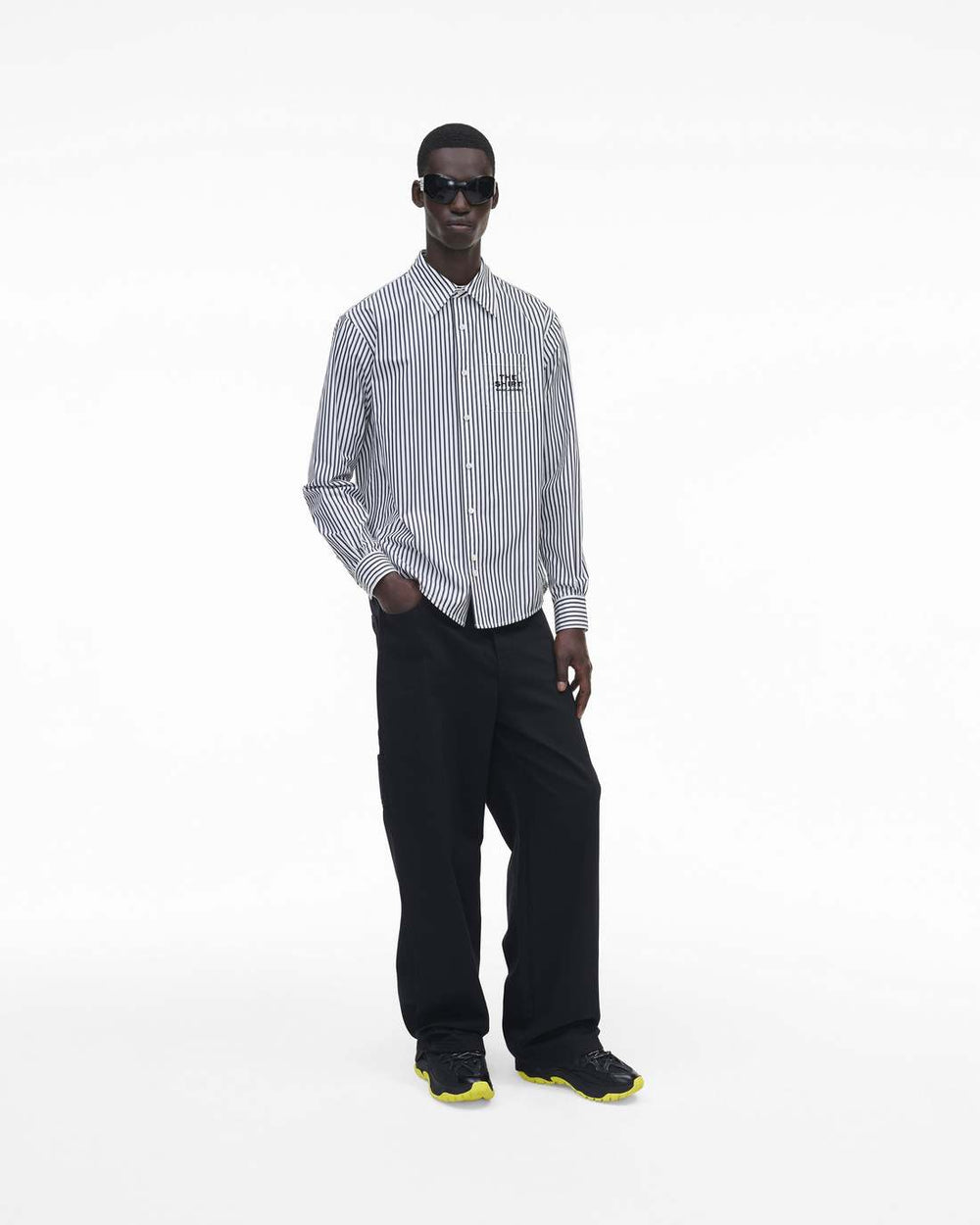 Marc Jacobs US - The Striped Shirt Black/White