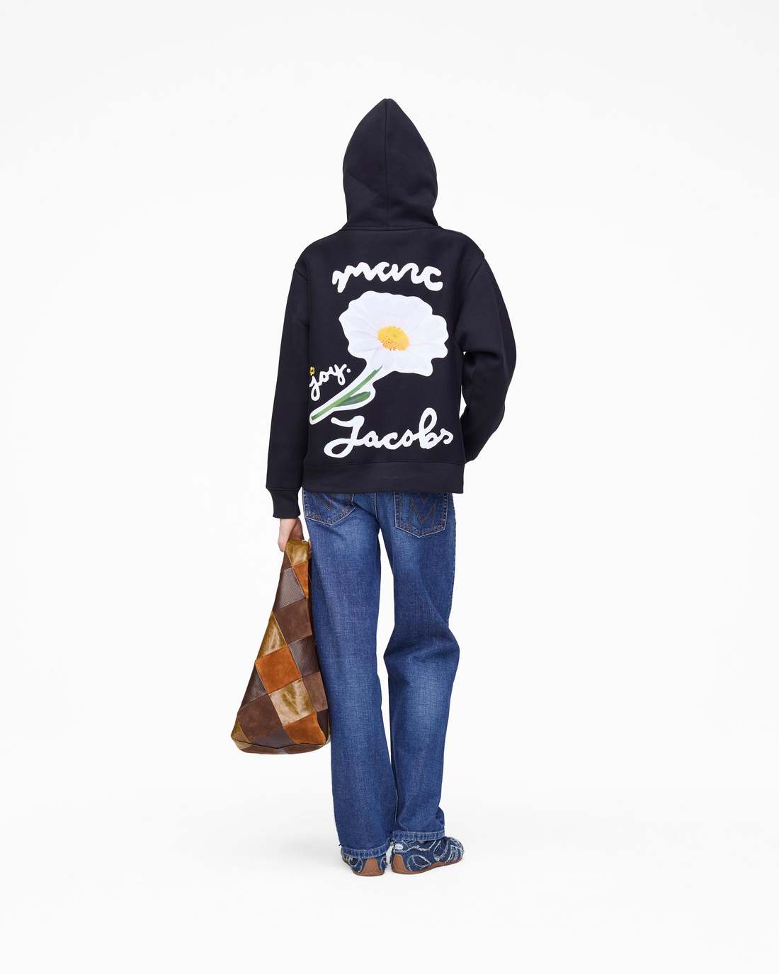 Marc Jacobs New - Marc Is Joy Daisy Hoodie Black