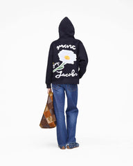 Marc Jacobs New - Marc Is Joy Daisy Hoodie Black