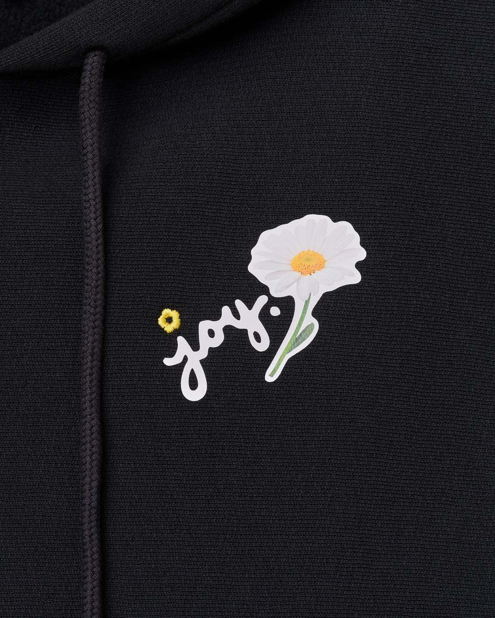 Marc Jacobs New - Marc Is Joy Daisy Hoodie Black