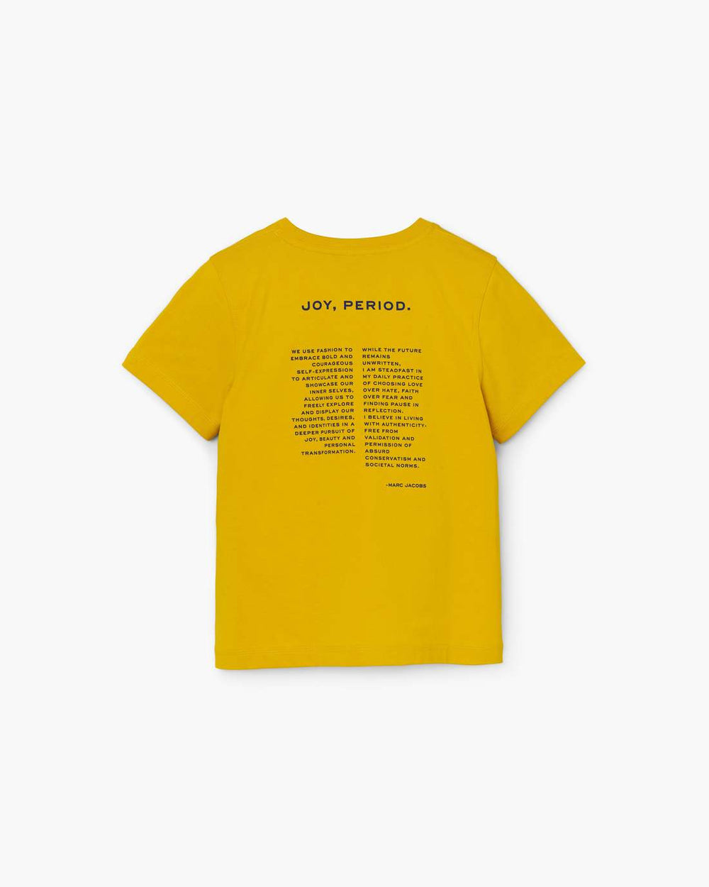 Marc Jacobs Online - Joy. Slim Tee Joy Yellow