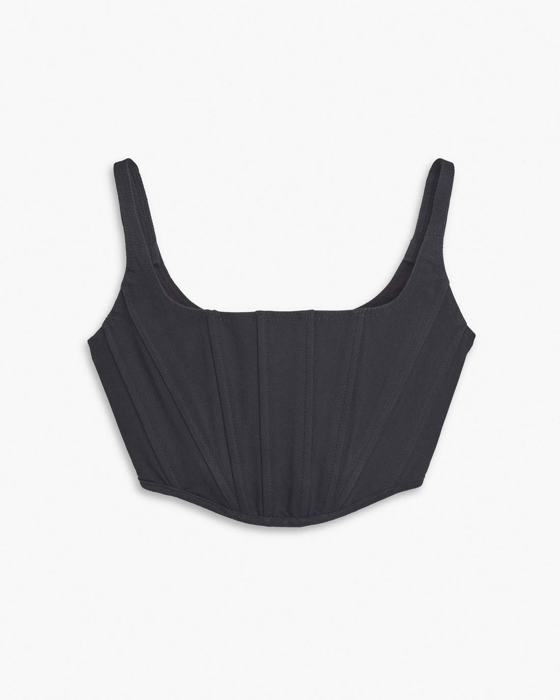Marc Jacobs Online - The Denim Bustier Black