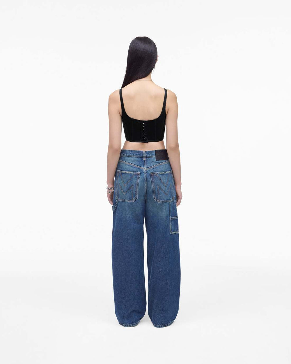 Marc Jacobs Online - The Denim Bustier Black