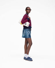 Marc Jacobs US - Argyle Patchwork Mini Skirt Bright Indigo