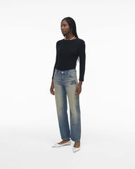 Marc Jacobs Discount - The Washed Jean Medium Wash Indigo