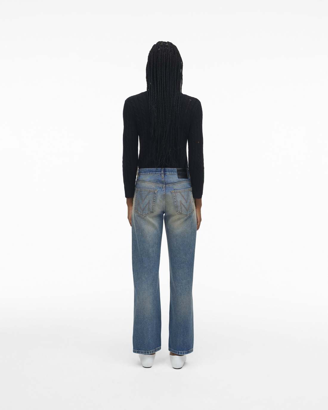 Marc Jacobs Discount - The Washed Jean Medium Wash Indigo
