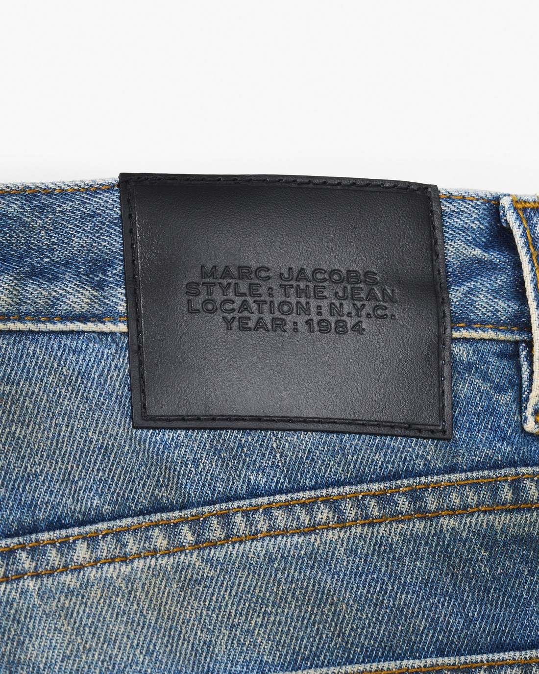 Marc Jacobs Discount - The Washed Jean Medium Wash Indigo
