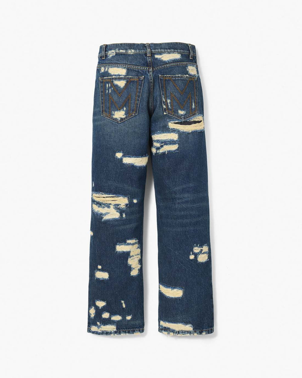 Marc Jacobs For Sale - The Rip And Repair Straight Jean Punk Indigo