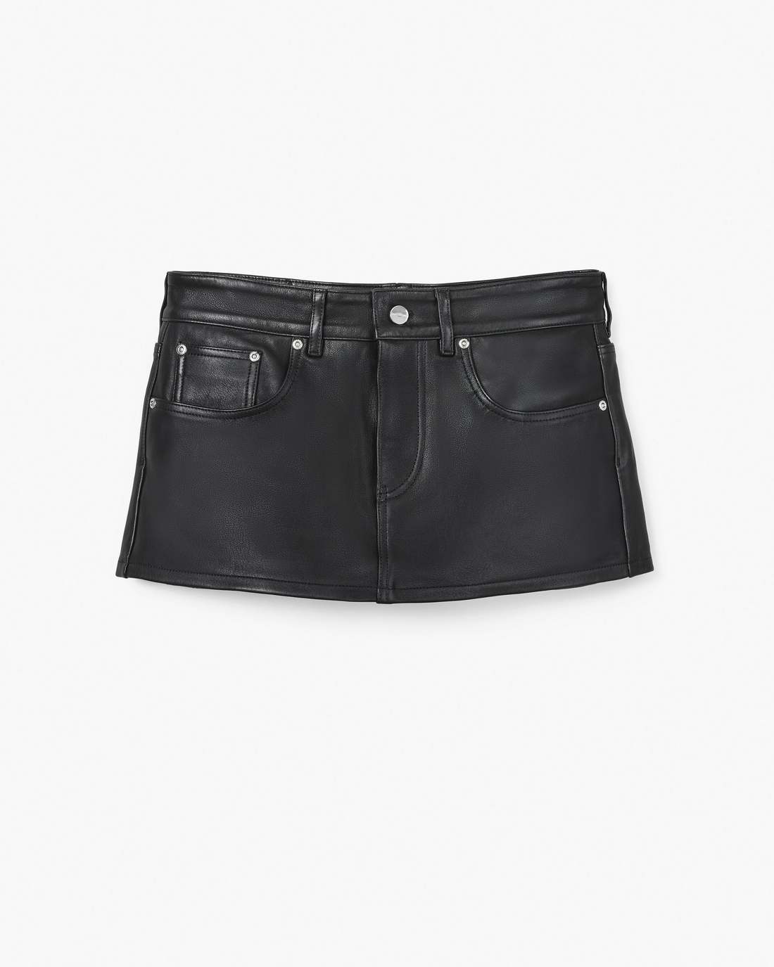Marc Jacobs Outlet - The Leather Skort Black