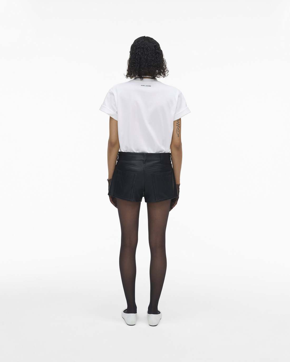 Marc Jacobs Outlet - The Leather Skort Black