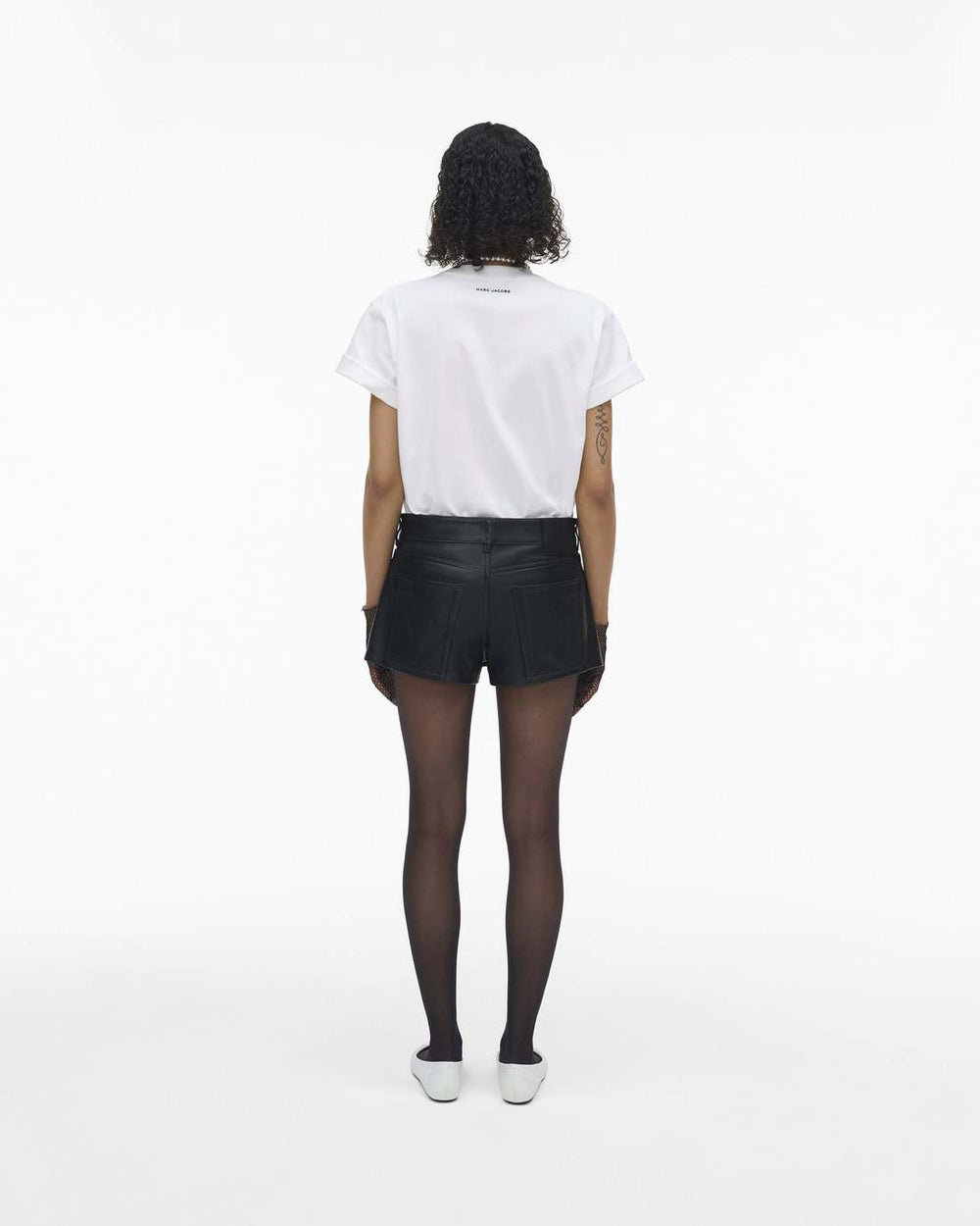 Marc Jacobs Outlet - The Leather Skort Black