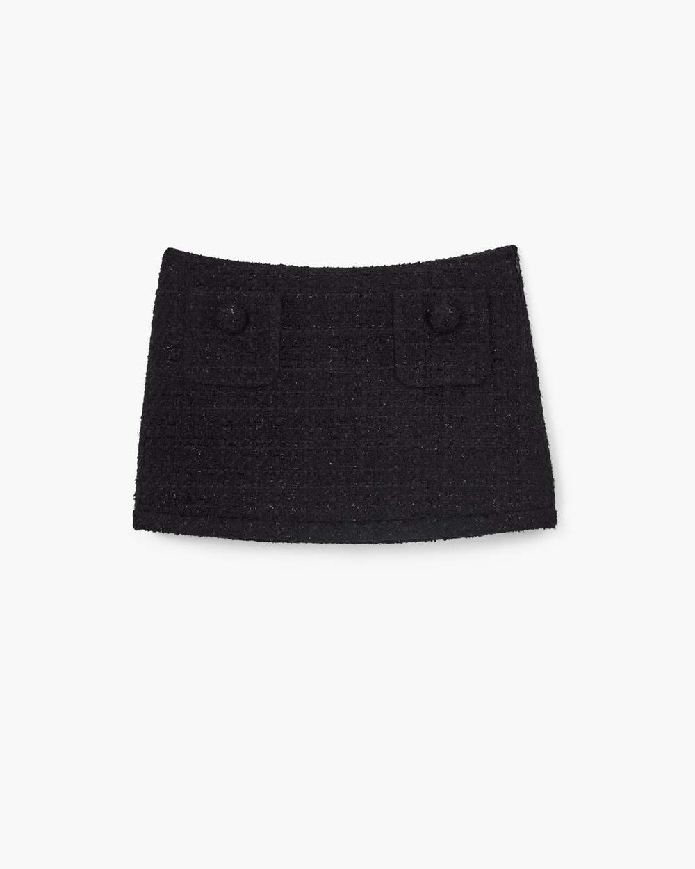 Marc Jacobs US - Tweed Mini Skirt Black