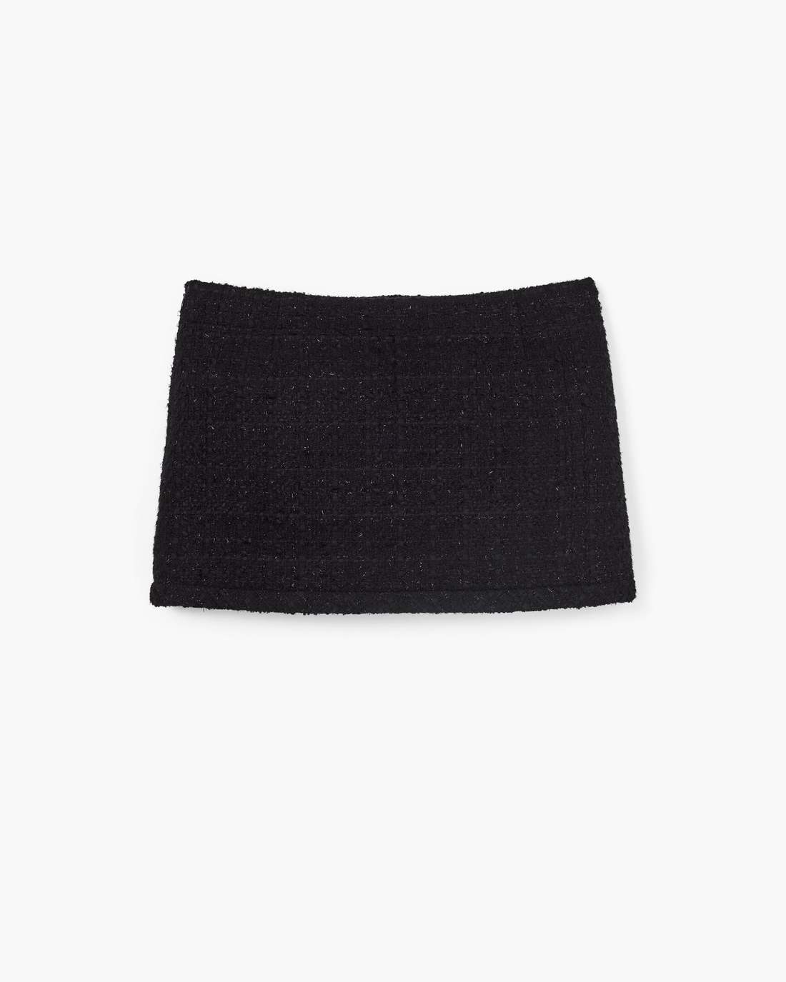 Marc Jacobs US - Tweed Mini Skirt Black