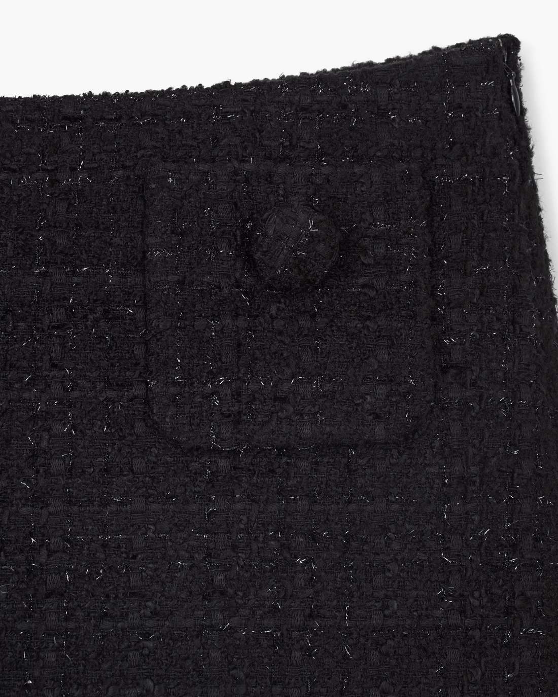 Marc Jacobs US - Tweed Mini Skirt Black