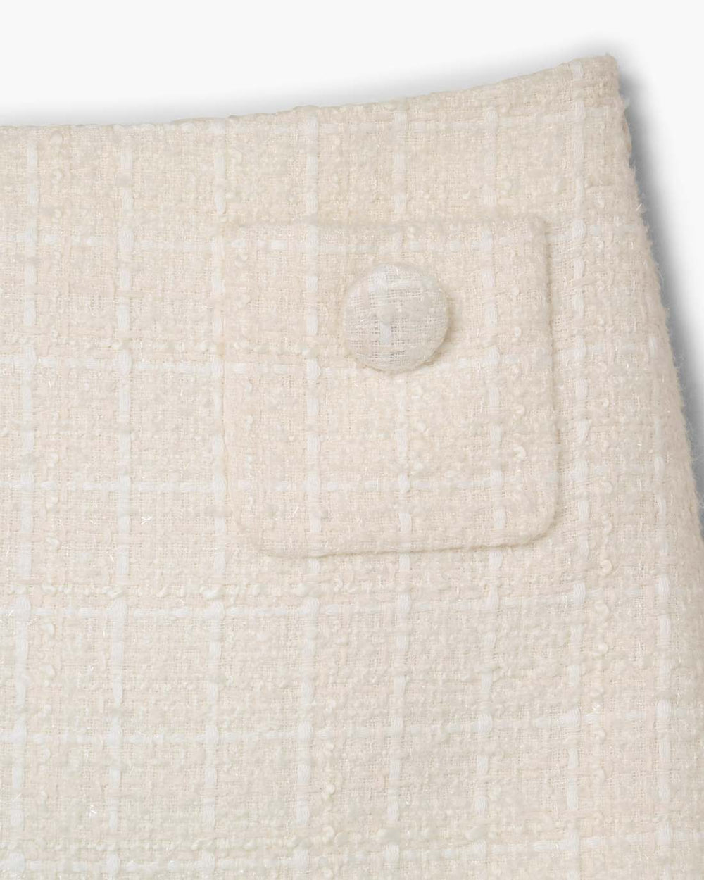 Marc Jacobs New - Tweed Mini Skirt Ivory