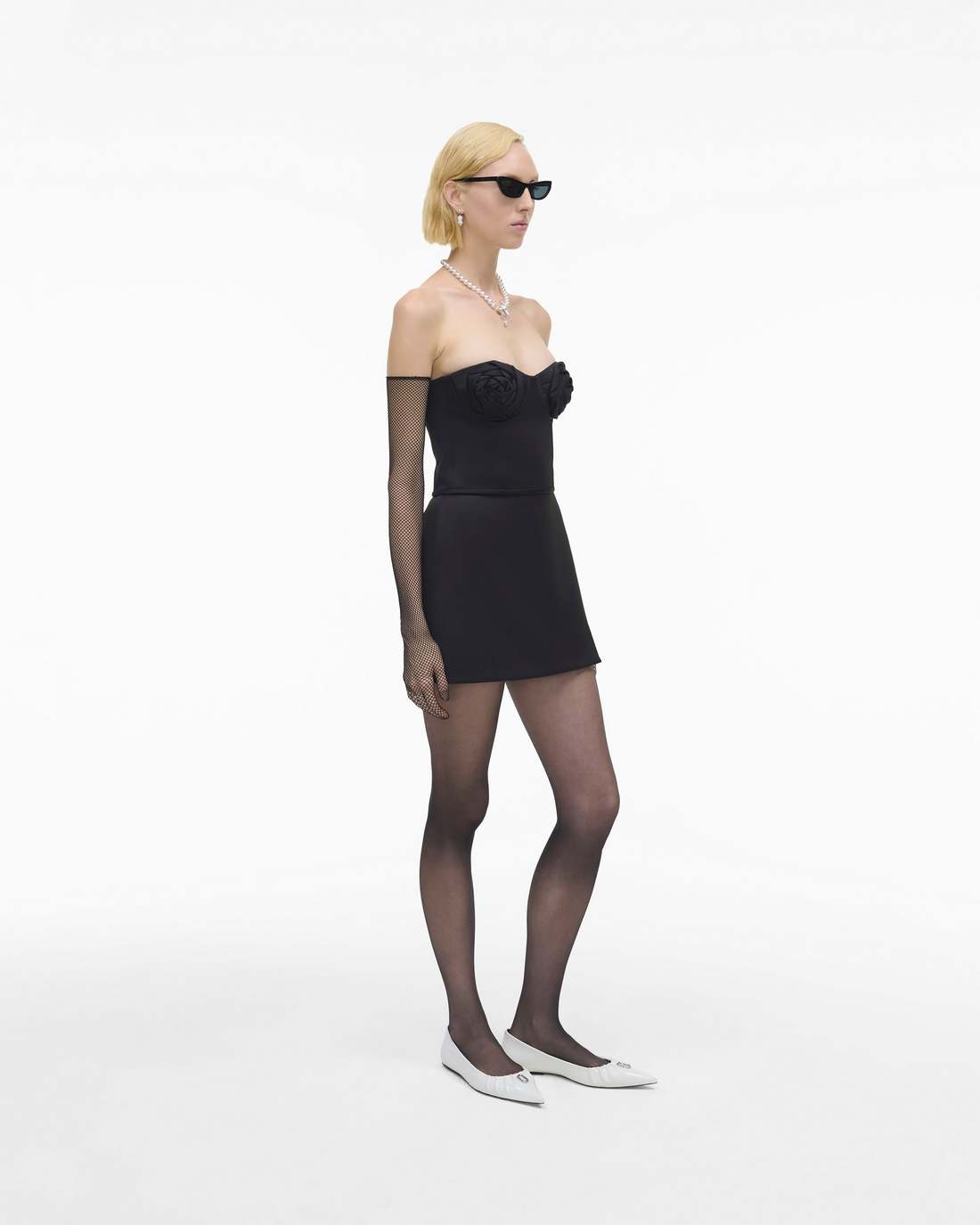 Marc Jacobs Discount - The Duchess Satin Skirt Black