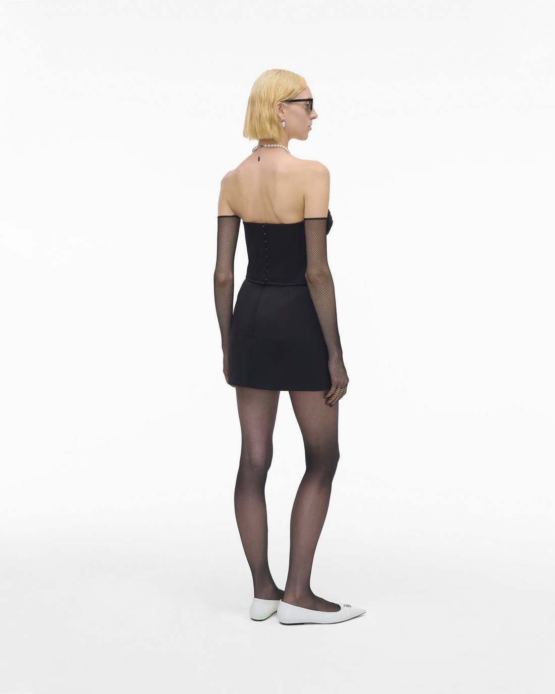 Marc Jacobs Discount - The Duchess Satin Skirt Black
