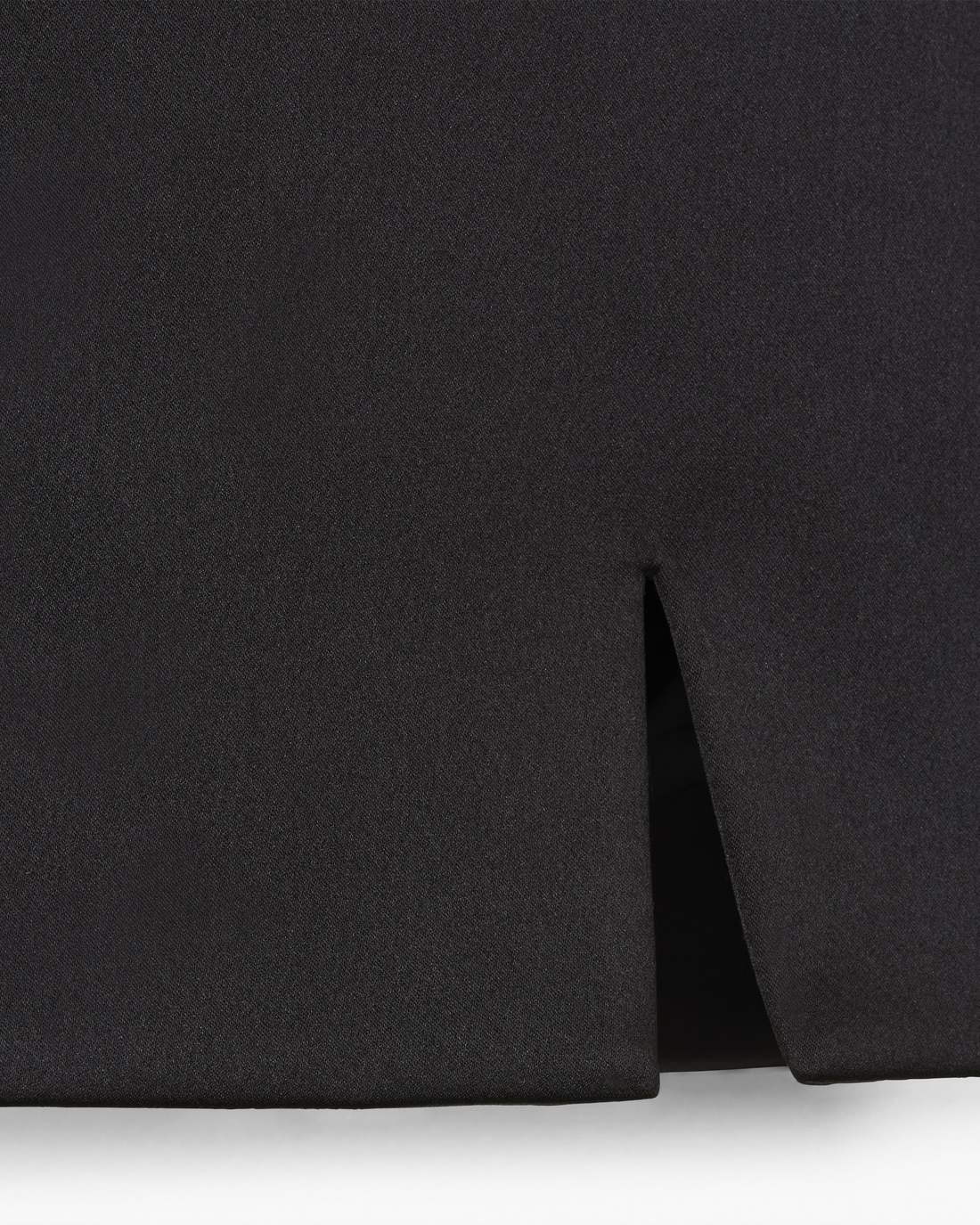 Marc Jacobs Discount - The Duchess Satin Skirt Black