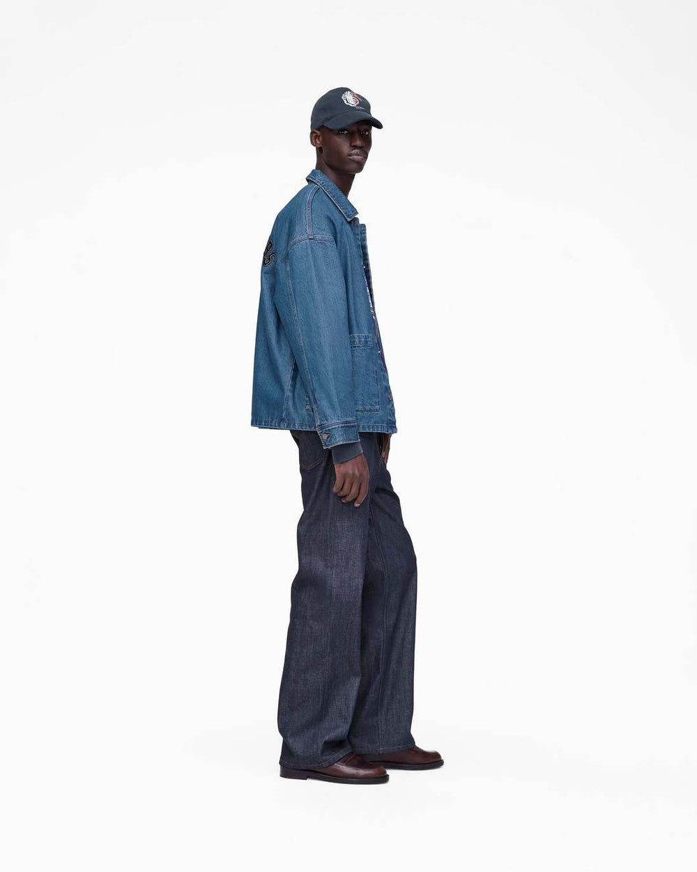 Marc Jacobs Outlet - The A.P.C. X Marc Jacobs Denim Unisex Jacket Washed Indigo