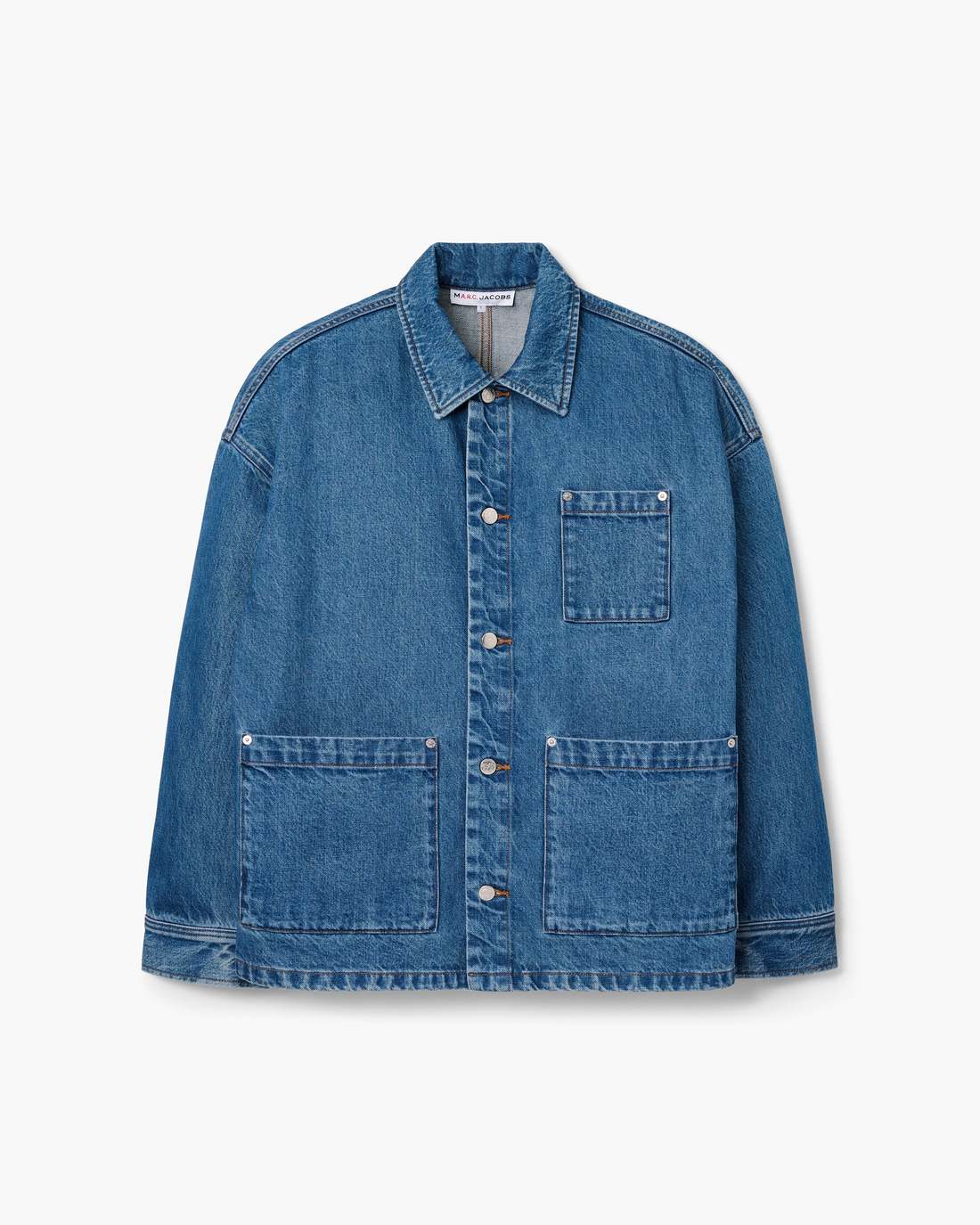 Marc Jacobs Outlet - The A.P.C. X Marc Jacobs Denim Unisex Jacket Washed Indigo
