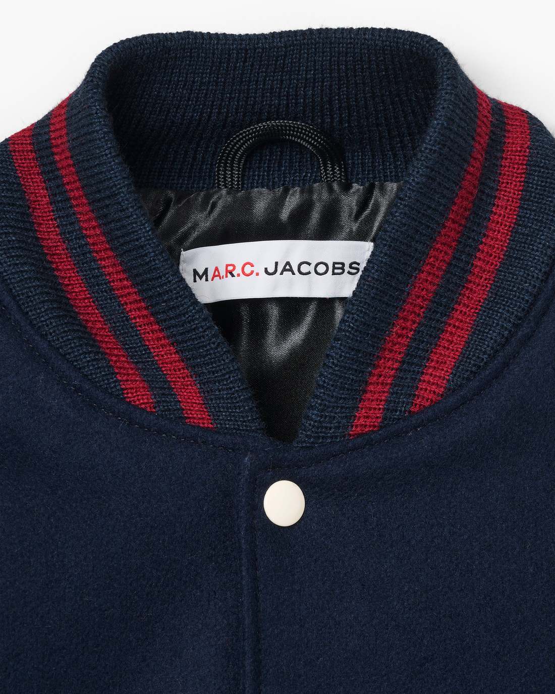 Marc Jacobs US - The A.P.C. X Marc Jacobs  Varsity Jacket Dark Navy/White