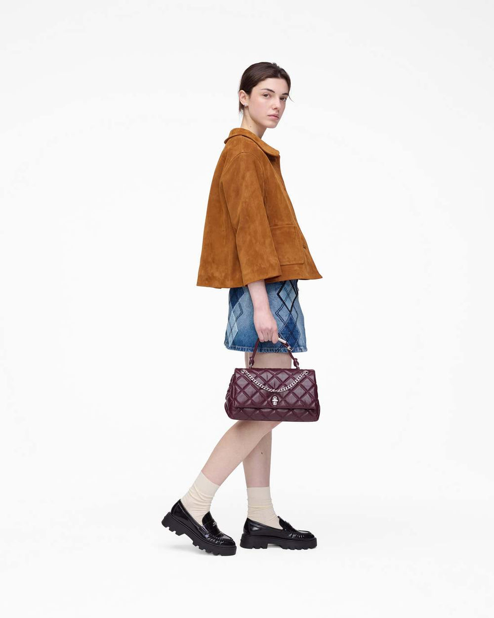 Marc Jacobs Sale - Suede Doll Jacket Copper