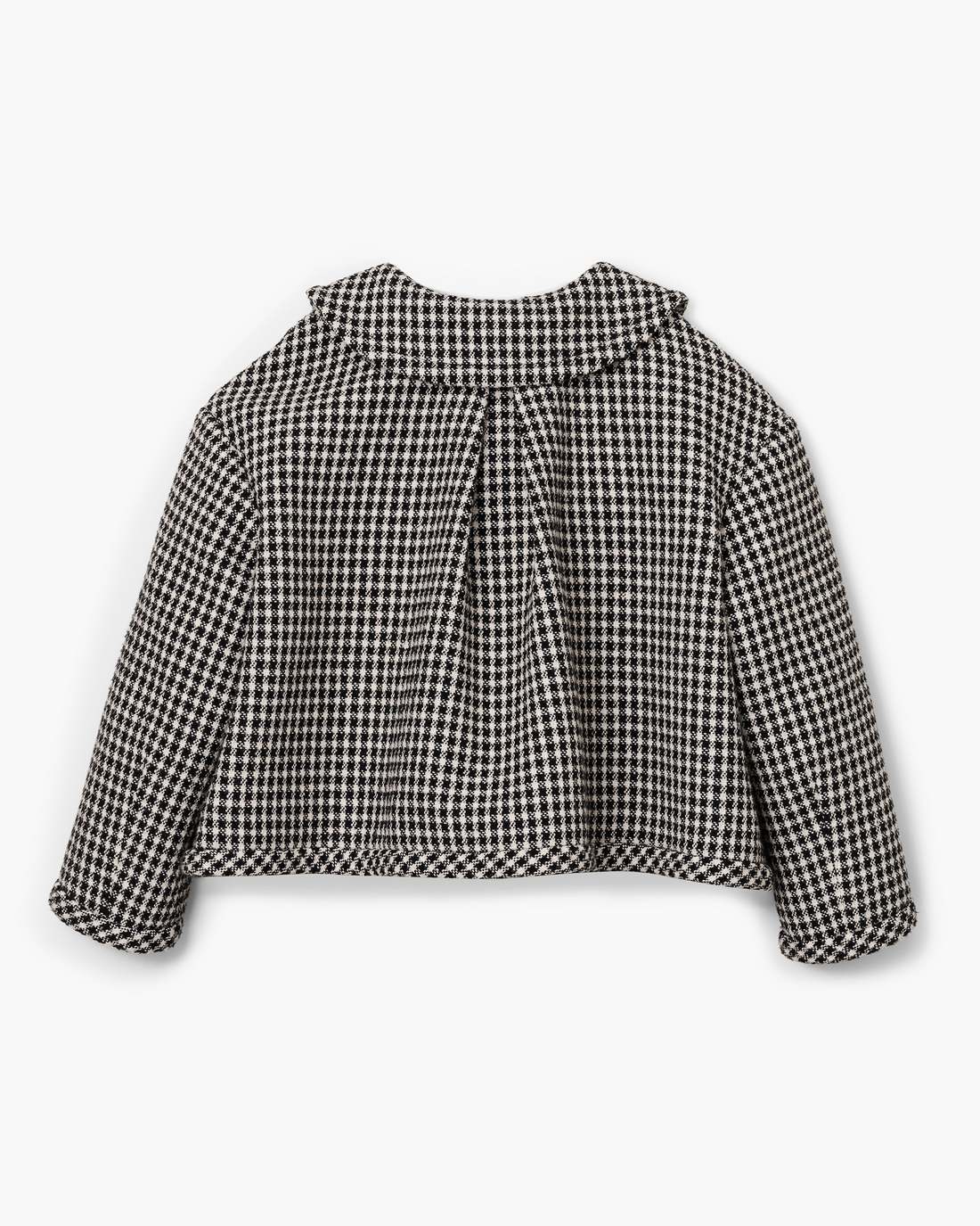Marc Jacobs Discount - Gingham Tweed Jacket Black Multi