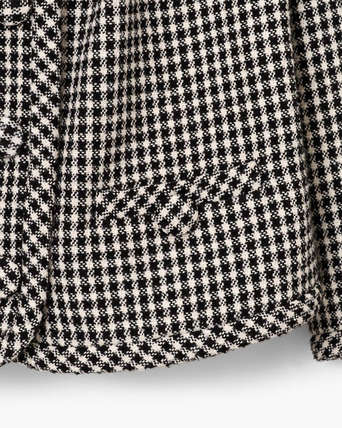 Marc Jacobs Discount - Gingham Tweed Jacket Black Multi