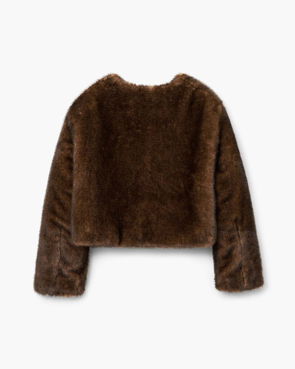 Marc Jacobs Outlet - Teddy Cropped Jacket Ebony
