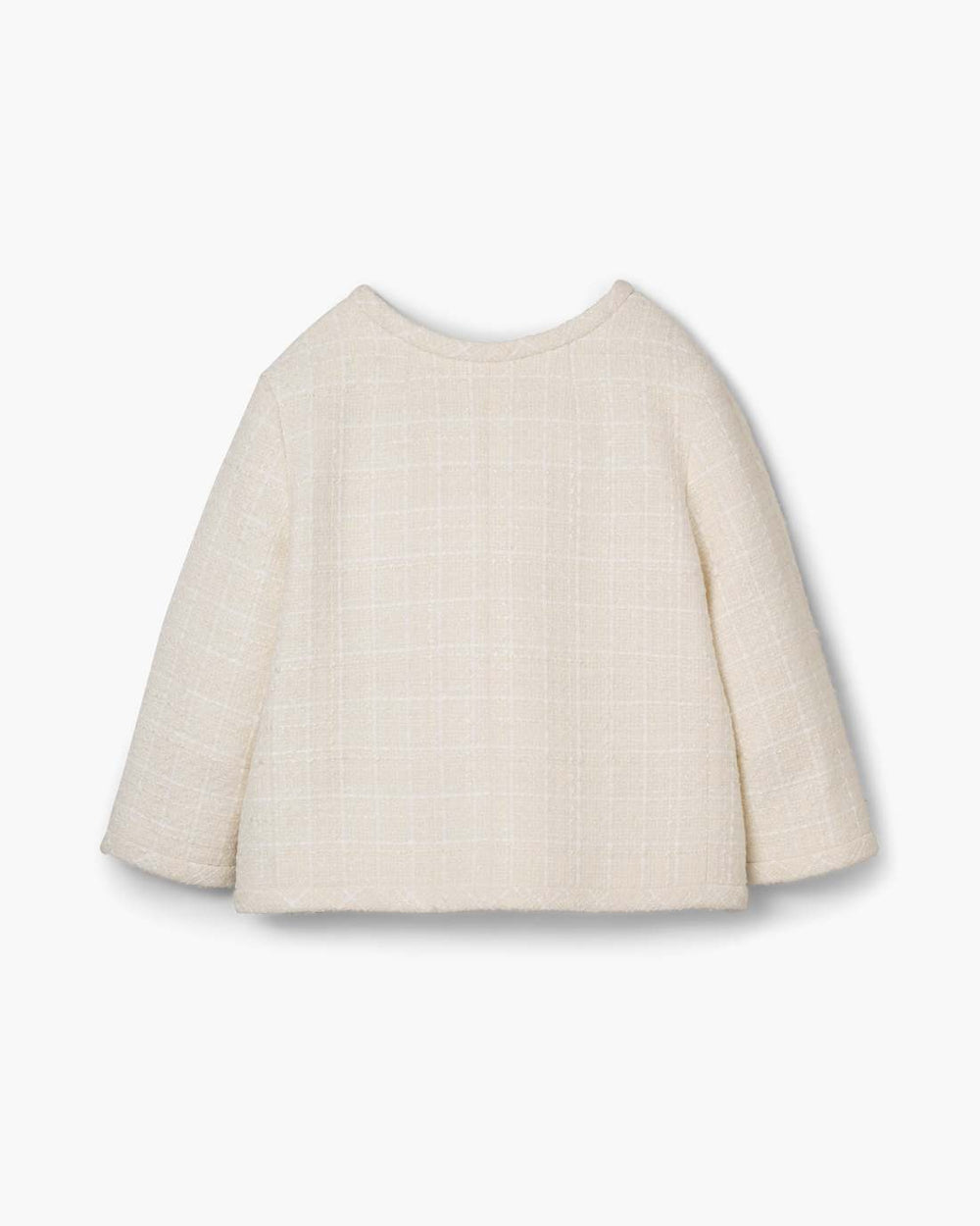 Marc Jacobs US - Tweed Backwards Lady Jacket Ivory