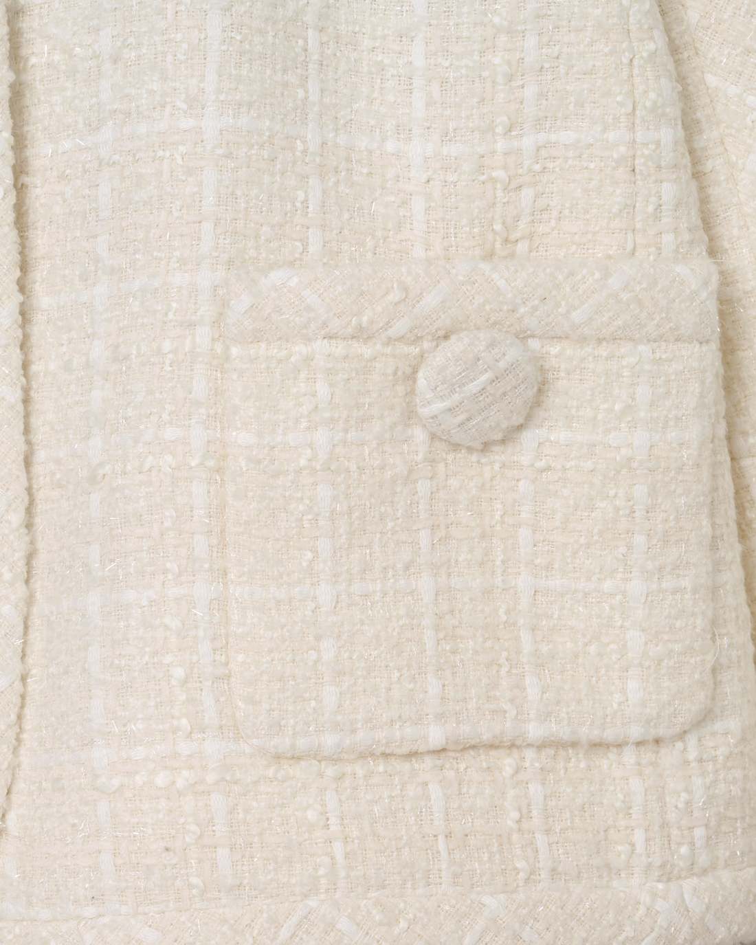 Marc Jacobs US - Tweed Backwards Lady Jacket Ivory