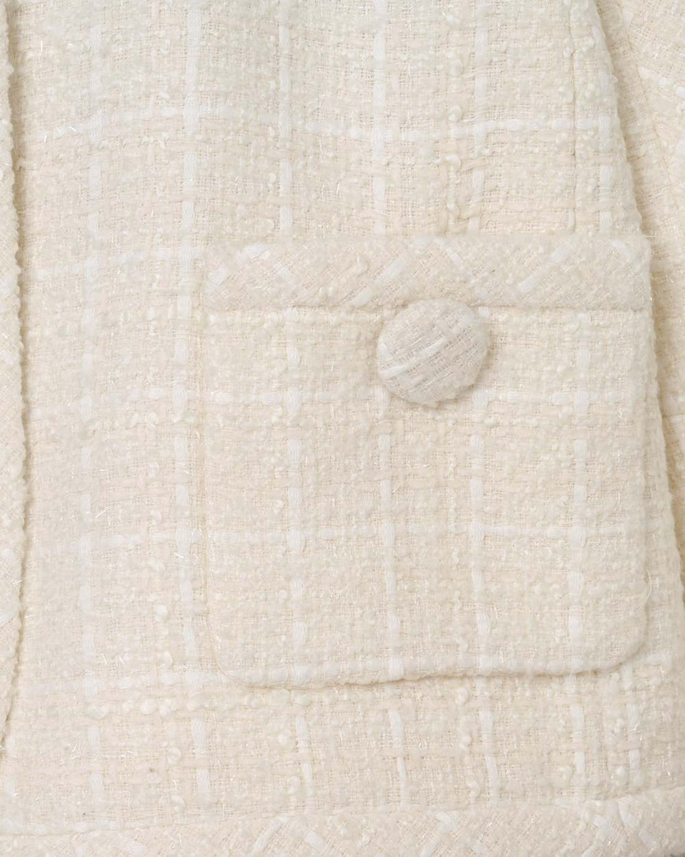 Marc Jacobs US - Tweed Backwards Lady Jacket Ivory
