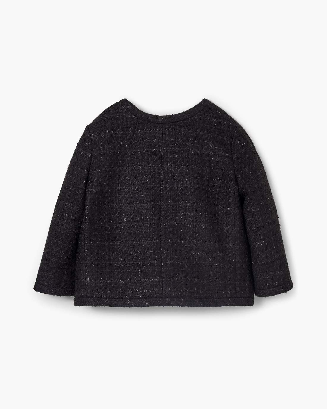 Marc Jacobs New - Tweed Backwards Lady Jacket Black