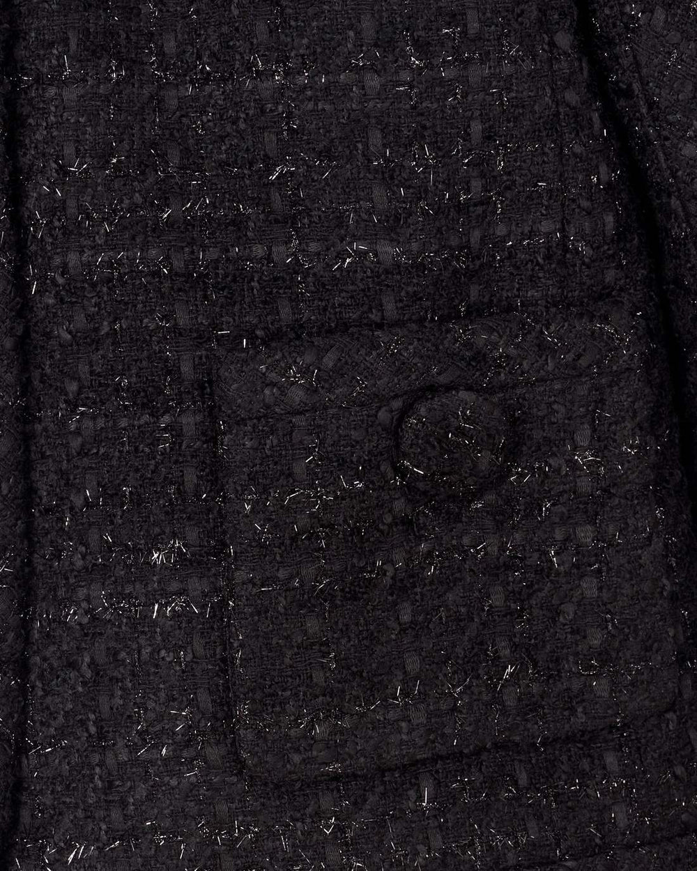 Marc Jacobs New - Tweed Backwards Lady Jacket Black