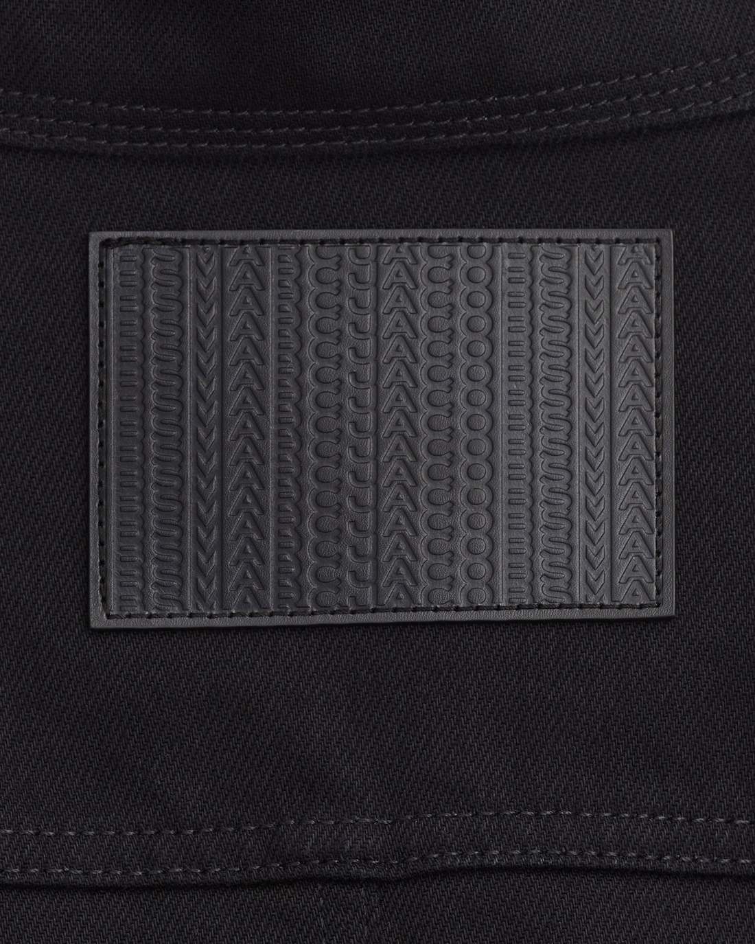 Marc Jacobs Sale - The Fluted Denim Jacket Black