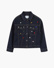 Marc Jacobs Discount - The Charm Denim Jacket Blue