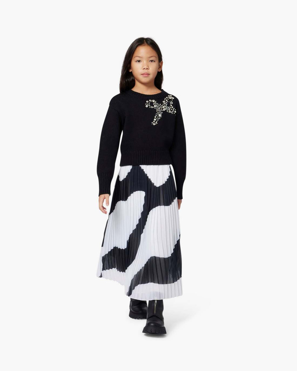 Marc Jacobs Outlet - The Gem Bow Sweater Black
